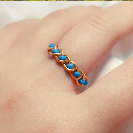 Ourania in Blue (Gold)